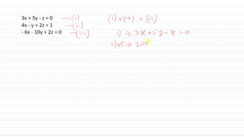 solve-each-system-write-solutions-in-terms-of-z-if-necessary-beginaligned-3-x5-y-z-0-4-x-y2-z-1-6-x-