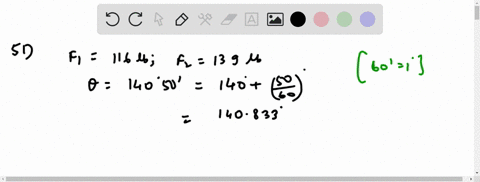 two-forces-act-at-a-point-in-the-plane-the-angle-between-the-two-forces-is-given-find-the-magnitu-12