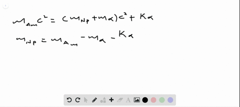 ii-the-americium-nucleus-241-mathrmam-decays-to-a-neptunium-nucleus-237-mathrmnp-by-emitting-an-alph