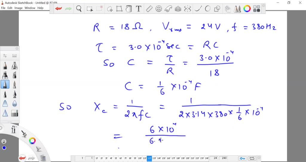SOLVEDPart a of the drawing shows a resistor and a charged capacitor