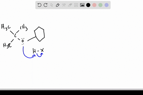 write-the-mechanism-of-the-acid-induced-cleavage-of-tert-butyl-cyclohexyl-ether-to-yield-cyclohexano