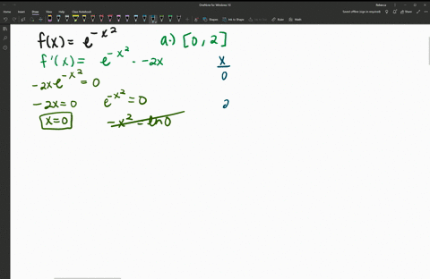 find-the-absolute-extrema-of-the-given-function-on-each-indicated-interval-fxe-x2-text-on-a-02-text-