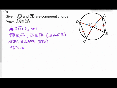 use-the-diagram-to-prove-each-part-of-the-bi-conditional-in-the-congruent-corresponding-chords-theor