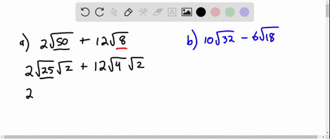 simplify-each-expression-a-2-sqrt5012-sqrt8-b-10-sqrt32-6-sqrt18