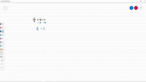 solve-each-equation-and-check-the-result-if-an-equation-has-no-solution-so-indicate-frac2x911