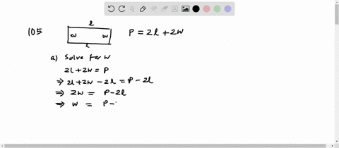 the-perimeter-p-of-a-rectangle-is-p2-l2-w-where-l-length-and-w-width-a-solve-p2-l2-w-for-w-b-find-th