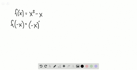 determine-whether-each-function-is-even-oddor-neither-fxx3-x