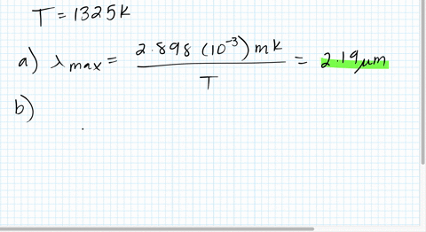 a-certain-cavity-has-a-temperature-of-1325-mathrmk-a-mathrmat-what-wavelength-will-the-intensity-of-