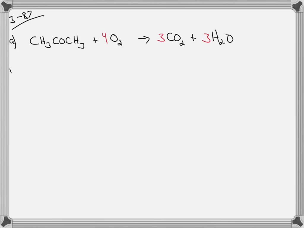 SOLVED:Write balanced chemical equations for (a) the complete ...