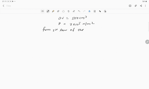 if-a-gas-absorbs-200-mathrmj-of-heat-and-expands-by-500-mathrmcm3-against-a-constant-pressure-of-2-3