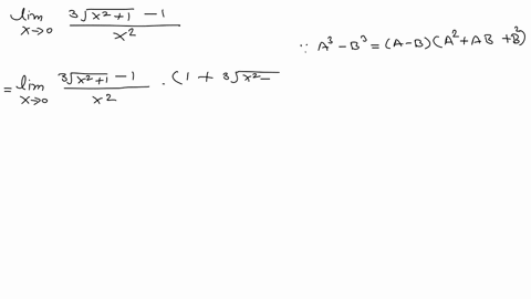 lim-_x-rightarrow-0-fracsqrt31x2-1x2lefttext-ans-frac13right