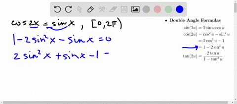in-exercises-5-10-find-all-solutions-to-the-equation-in-the-interval-02-pi-cos-2-xsin-x