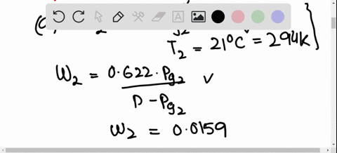 the-air-in-a-room-has-a-dry-bulb-temperature-of-26circ-mathrmc-and-a-wet-bulb-temperature-of-21cir-2