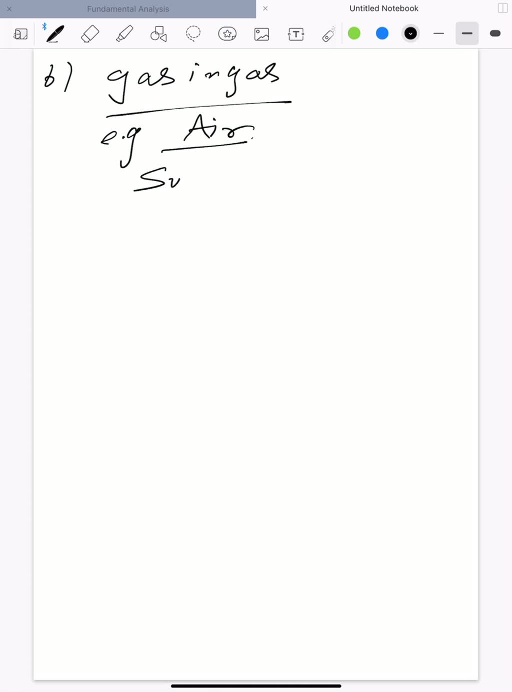 SOLVED:A solution is a homogeneous mixture of two or more substances