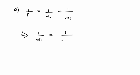 a-diverging-lens-has-a-focal-length-of-25-mathrmcm-a-find-the-image-distance-when-an-object-is-place