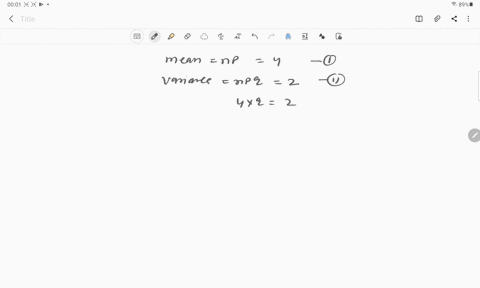 the-mean-and-variance-of-a-random-variable-having-a-binomial-distribution-are-4-and-2-respectively-t