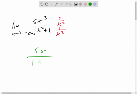 find-each-limit-lim-_x-rightarrow-infty-frac5-x3x21