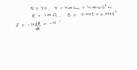 a-30-turn-circular-coil-of-radius-400-mathrmcm-and-resistance-100omega-is-placed-in-a-magnetic-field