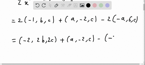 given-2-vecxvecy-2-veczoverrightarrow0-vecx-1-b-c-vecya-2-c-and-vecz-a-6-c-determine-the-value-of-th