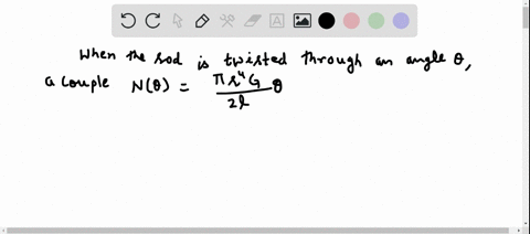 when-the-rod-is-twisted-through-an-angle-theta-a-couple-nthetafracpi-r4-g2-l-theta-appears-to-resist