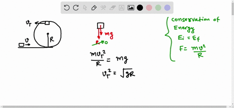 a-loop-the-loop-machine-has-radius-r-of-18-mathrmm-see-figure-815-a-what-is-the-minimum-speed-at-whi
