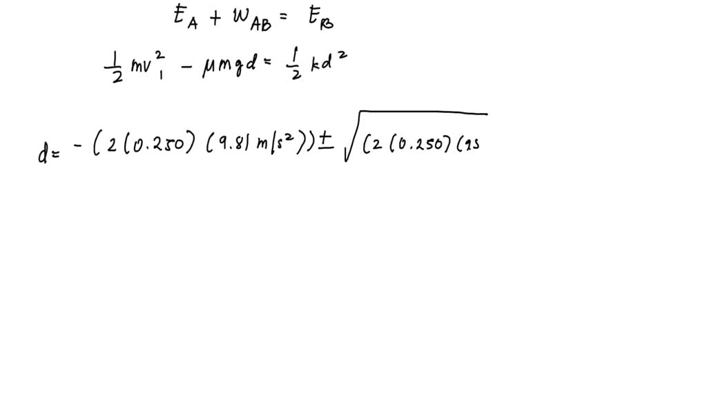 SOLVED: A 1.00 -kg object slides to the right on a surface having a ...