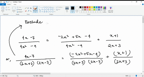 solve-each-equation-frac4-x-74-x2-9frac-2-x25-x-44-x2-9fracx12-x3-2