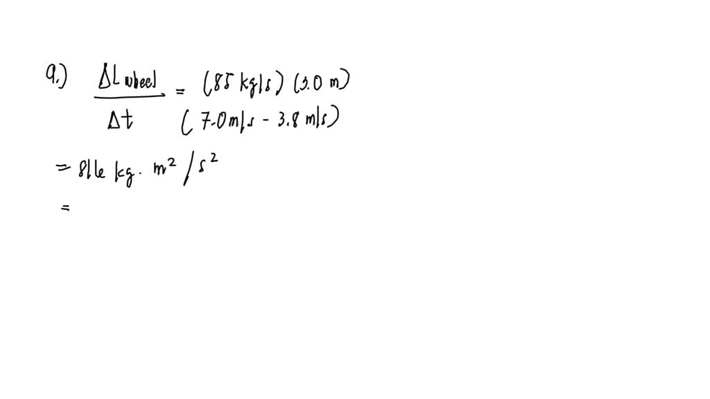 SOLVED: Water drives a waterwheel (or turbine) of radius R=3.0 m as ...