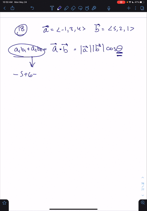 find-the-angle-between-the-vectors-first-find-an-exact-expression-and-then-approximate-to-the-nea-10