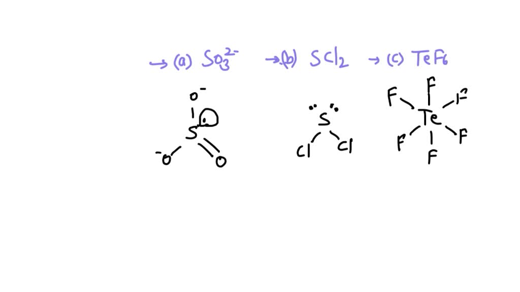 SOLVED:For each of the following species, write the Lewis structure ...