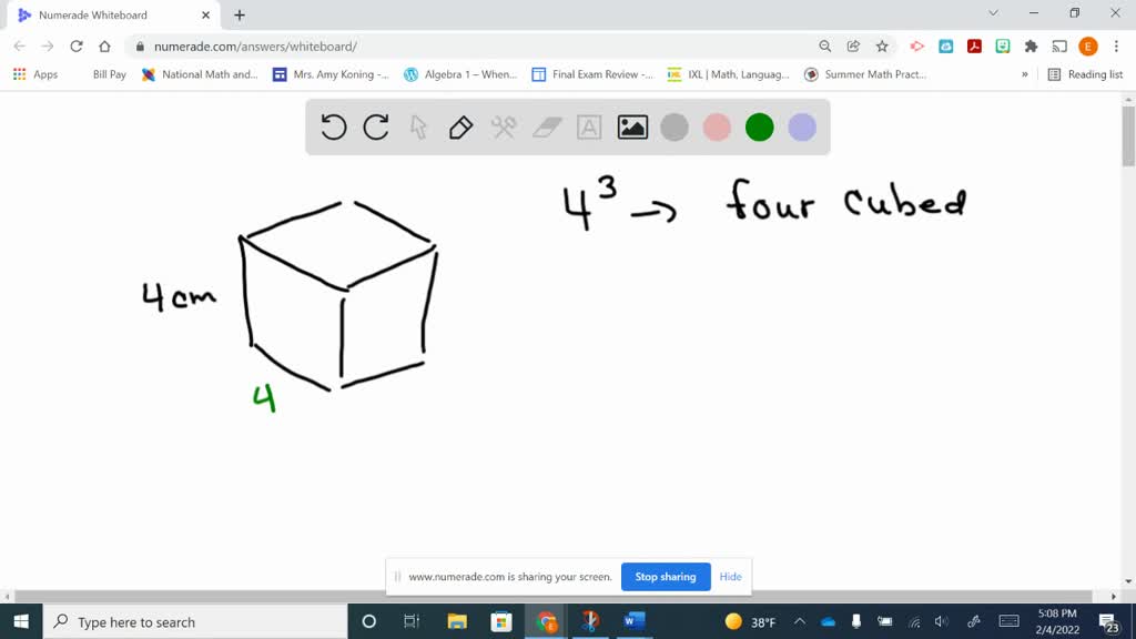 SOLVED:Volume The Expression (a+b)^3 Can Be Represented By The ...