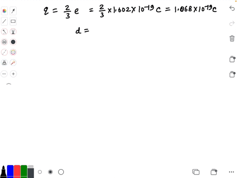 calculate-the-magnitude-of-the-electrostatic-force-the-two-up-quarks-inside-a-proton-exert-on-each-o