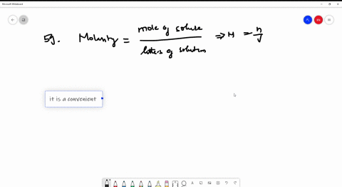 write-the-equation-for-calculating-molarity-why-is-molarity-a-convenient-concentration-unit-in-chemi