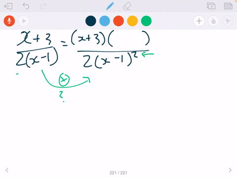 find-the-missing-factor-in-the-numerator-such-that-the-two-fractions-are-equivalent-fracx32x-1fracx3