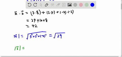 find-veca-cdot-vecb-and-the-angle-between-veca-and-vecb-when-they-are-tail-to-tail-beginaligned-begi