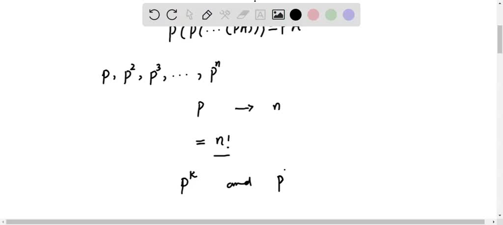 SOLVED:Prove that the matrix of the permutation inverse is the ...
