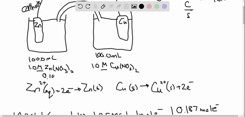 assume-that-the-volume-of-each-solution-in-figure-19-22-is-1000-mathrmml-the-cell-is-operated-as-an-