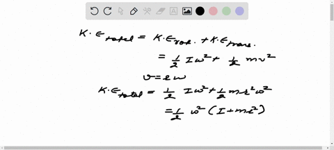 two-solid-spheres-each-of-mass-m-are-rolling-without-slipping-with-a-speed-v-if-the-spheres-have-rad