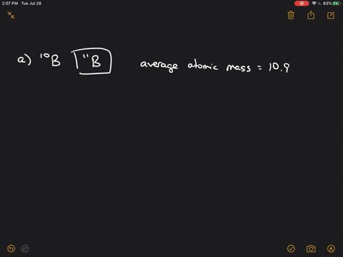 boron-lithium-and-nitrogen-each-have-two-stable-isotopes-use-the-average-atomic-masses-of-the-elemen