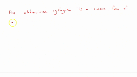what-is-an-abbreviated-syllogism