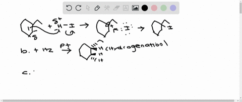 give-the-major-product-that-forms-when-1-ethylcyclohexene-reacts-with-each-of-the-following-reagents
