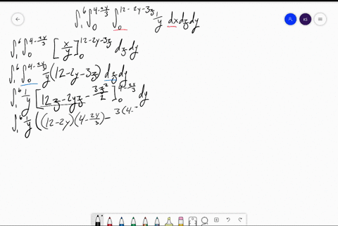 evaluate-the-following-integrals-int_16-int_04-2-y-3-int_012-2-y-3-z-frac1y-d-x-d-z-d-y