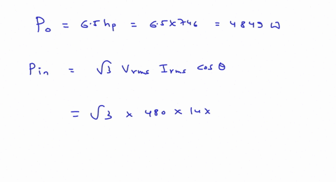 operating-from-a-line-to-line-voltage-of-440-mathrmv-mathrmrms-with-a-line-current-of-14-mathrma-rms