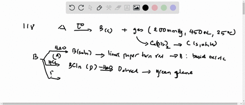 when-100-mathrmg-of-a-white-solid-mathrma-is-strongly-heated-you-obtain-another-white-solid-mathbf-2