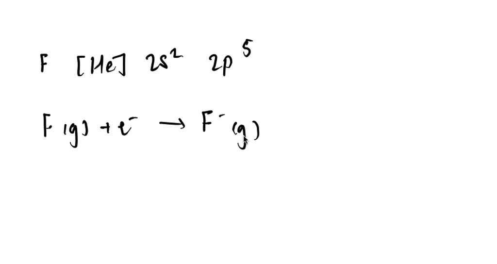 Consider the first ionization energy of neon and the electron affinity