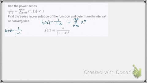 use-the-power-series-frac11-xsum_n0infty-xnx1-find-the-series-representation-of-the-function-and-d-6