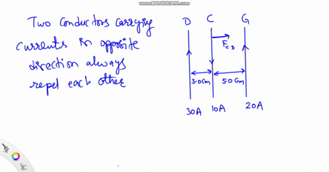 consider-the-three-long-straight-parallel-wires-in-air-shown-in-fig-31-6-find-the-force-experienced-