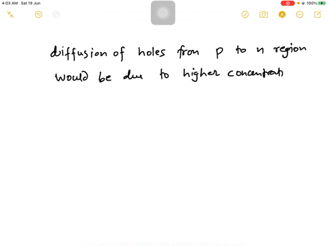 in-an-unbiased-mathrmp-mathrmn-junction-holes-diffuse-from-the-p-region-to-n-region-because-a-free-e