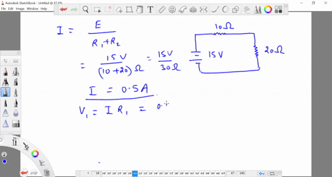 a-what-is-the-potential-difference-across-each-resistor-in-figure-p238-b-draw-a-graph-of-the-potenti