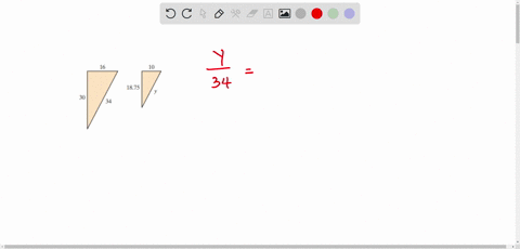 find-the-unknown-length-x-or-y-in-the-following-pairs-of-similar-triangles